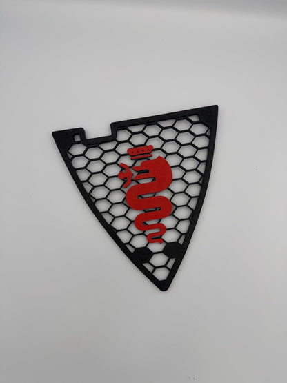Griglia Scudo Nido D'Ape Alfa Romeo Brera con Biscione