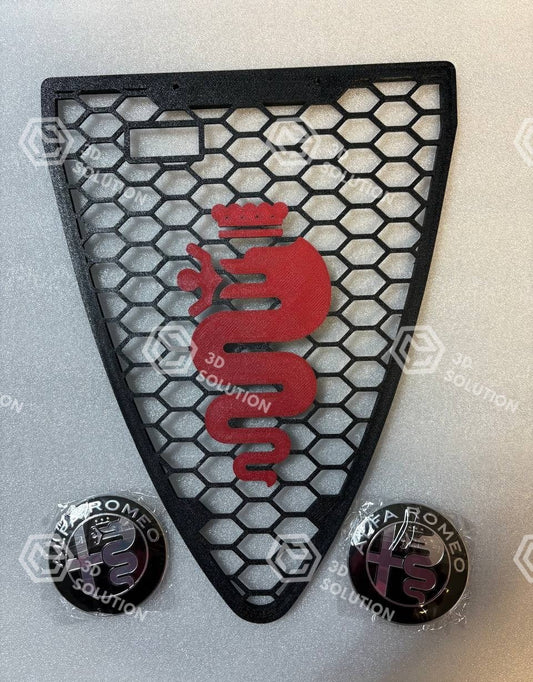 Griglia Scudo Nido D'Ape Alfa Romeo 159 con Biscione