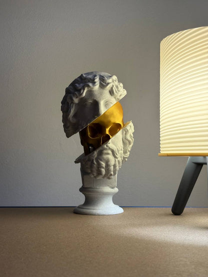 Zeus Head Sculpture