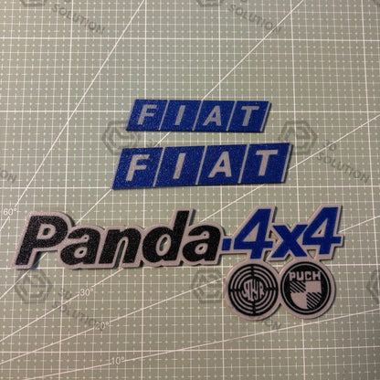 Kit Replica Fregi e Loghi per Fiat Panda 4x4