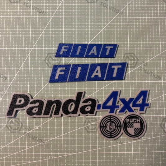 Kit Replica Fregi e Loghi per Fiat Panda 4x4