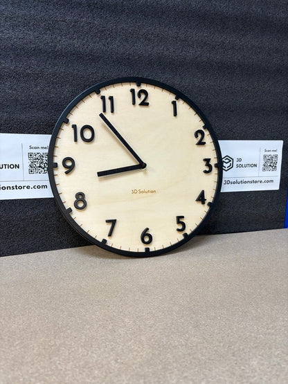 Orologio in Legno Minimal – Semplicità e Raffinatezza