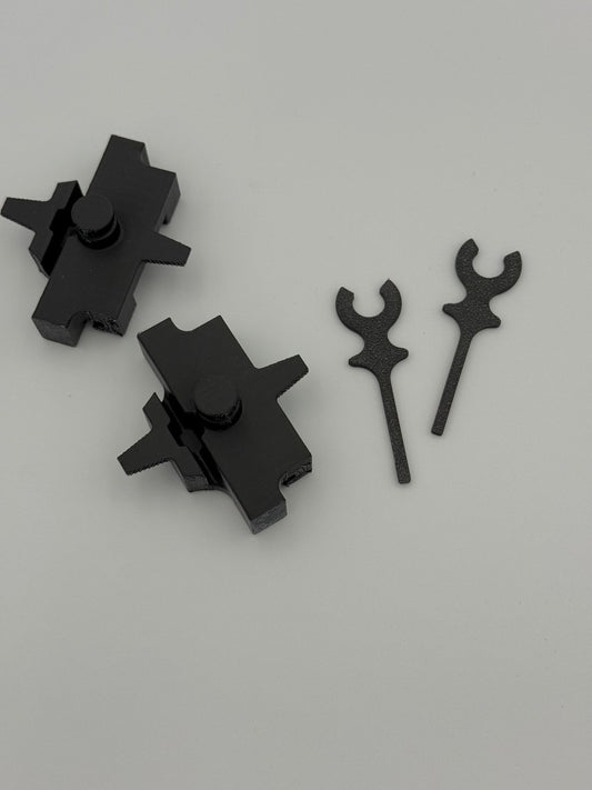 Coppia Pattini alzavetro alzacristalli DX SX anteriore FIAT PANDA 1990-1998 141