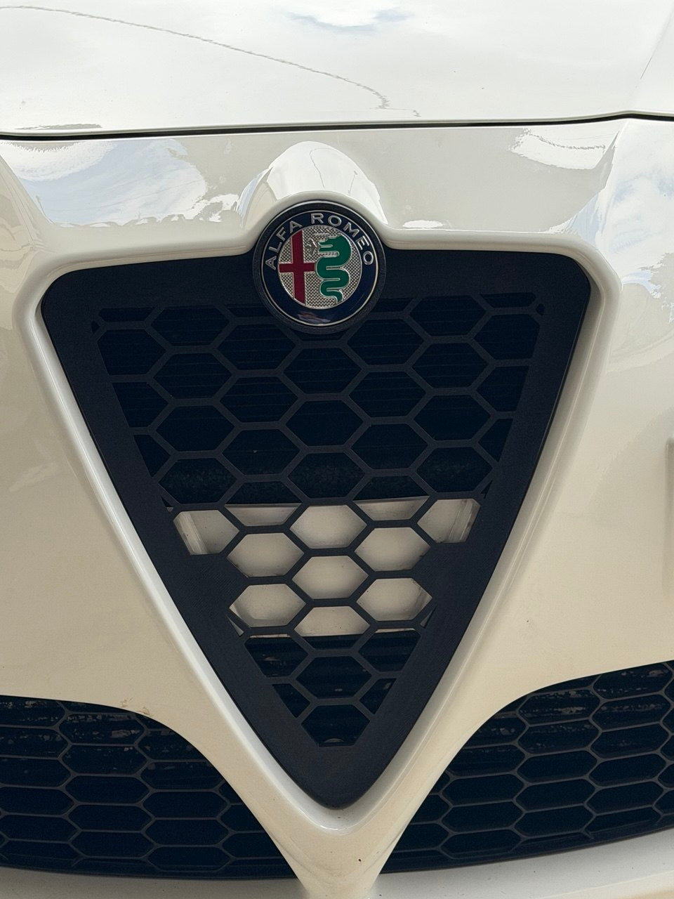 Griglia Scudo anteriore Nido D'Ape Per Alfa Romeo Giulietta
