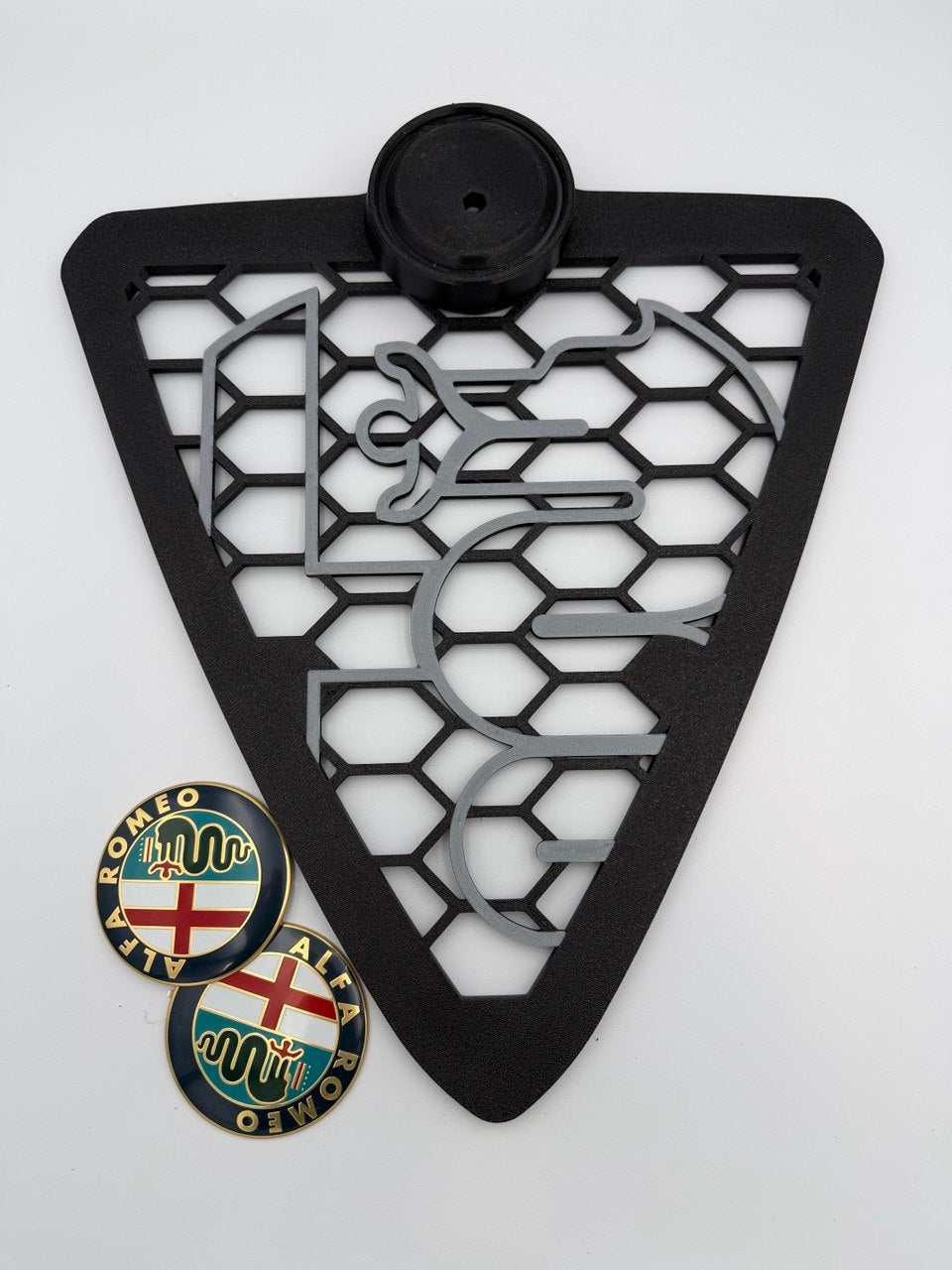 Griglia Scudo anteriore Nido D'Ape Per Alfa Romeo Giulietta new biscione