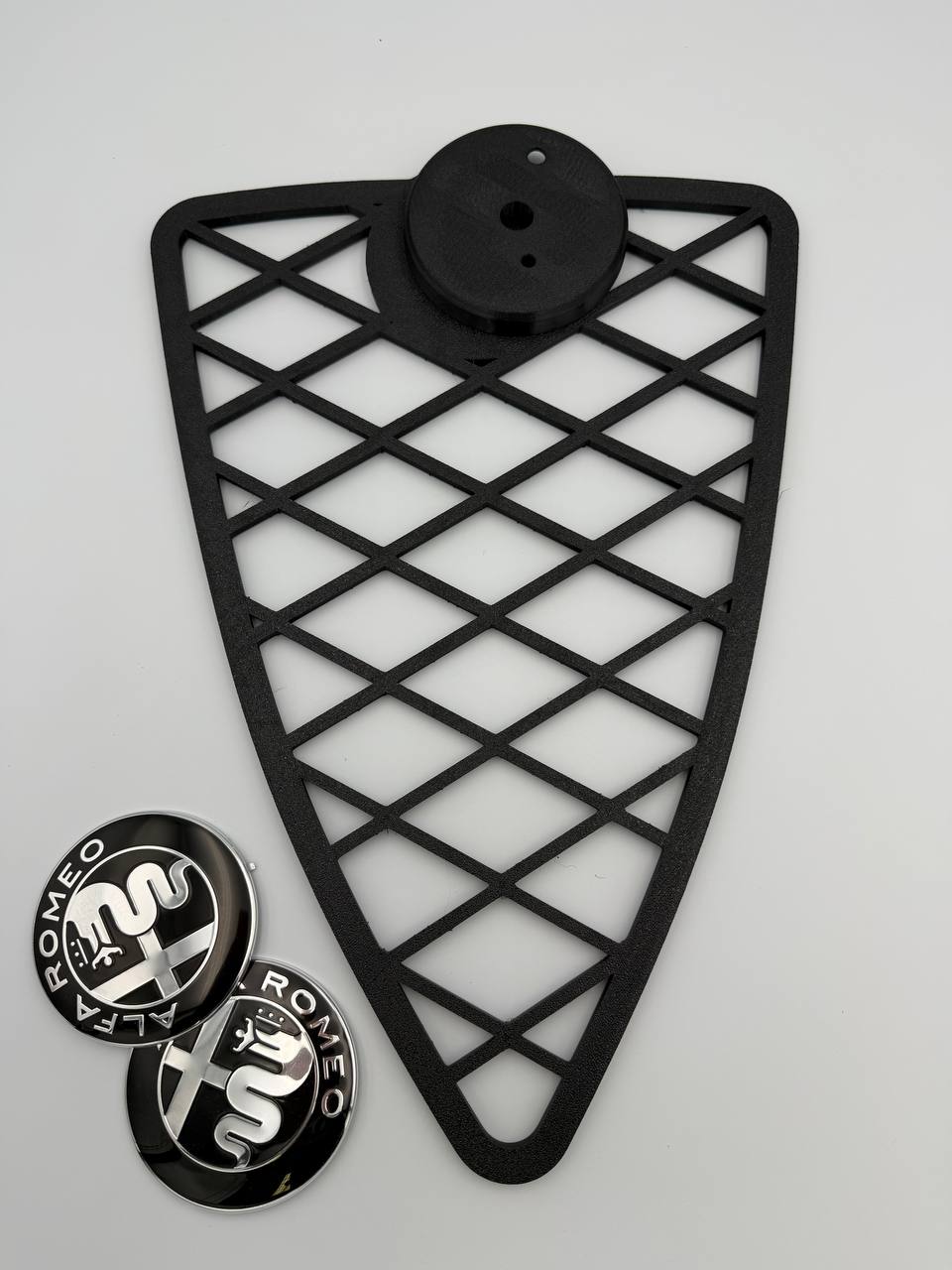 Griglia Scudo A Nido D'Ape Per Alfa Romeo Mito 2008-2015 griglia anteriore con trama rombi